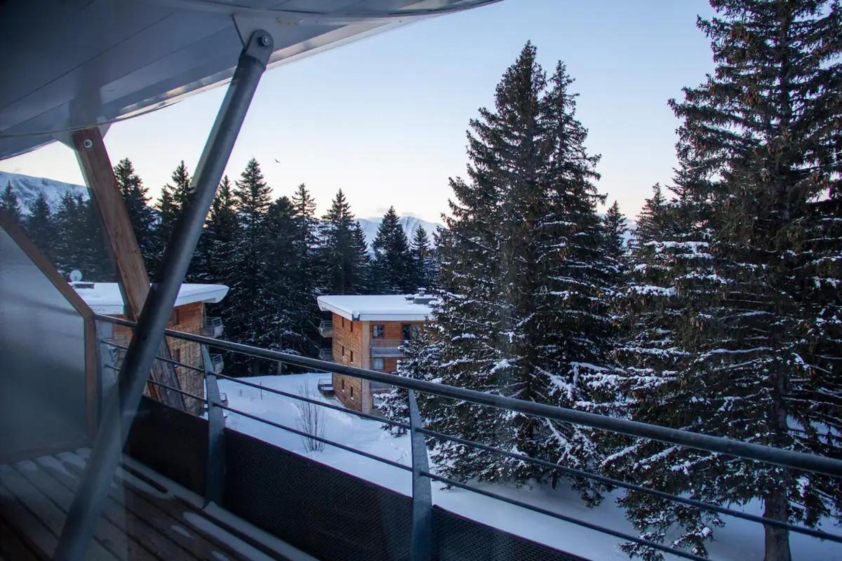 Appartement 3 Etoiles Au Pied Des Pistes Avec Balcon Ete 샴루스 외부 사진
