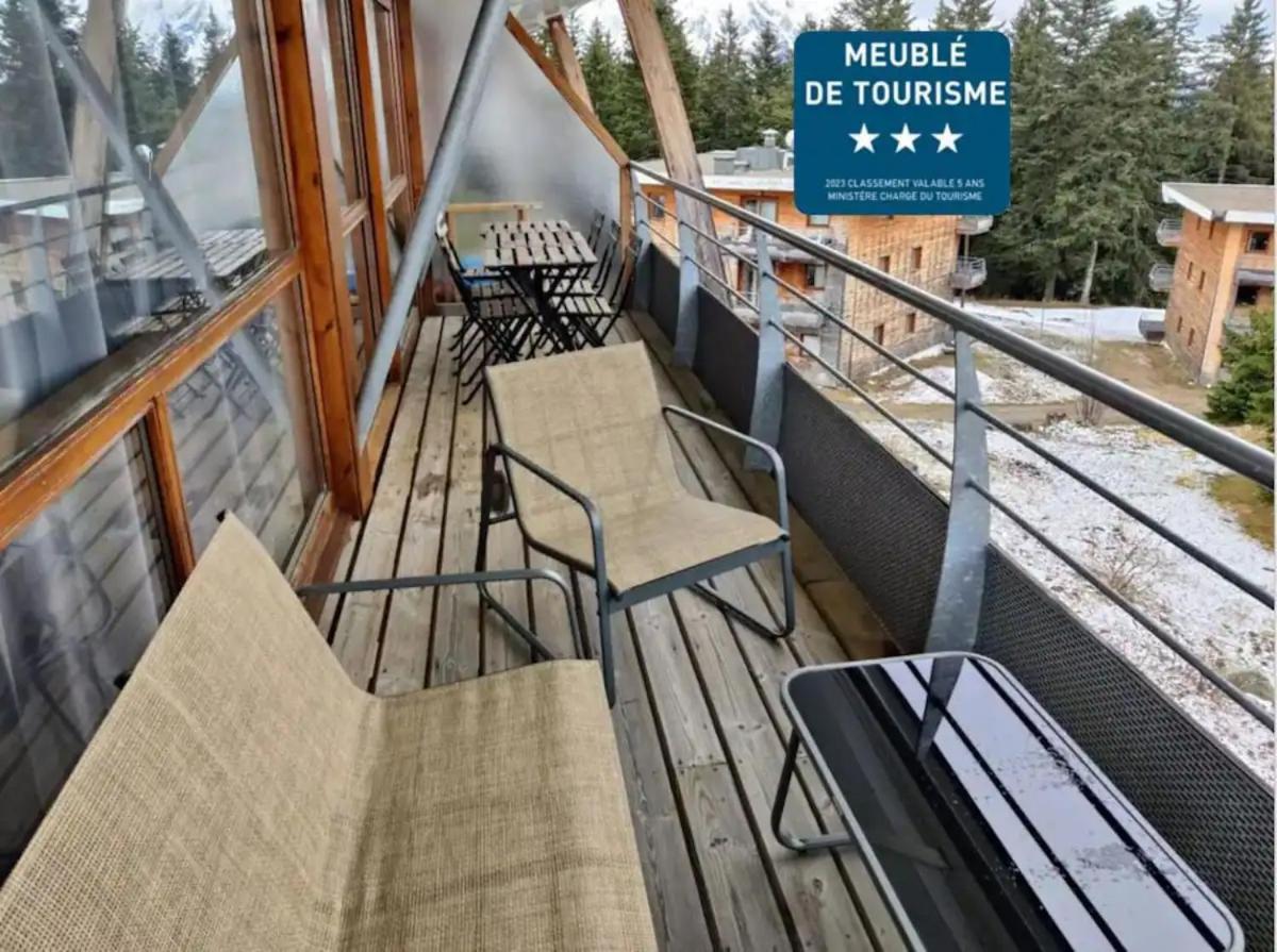 Appartement 3 Etoiles Au Pied Des Pistes Avec Balcon Ete 샴루스 외부 사진